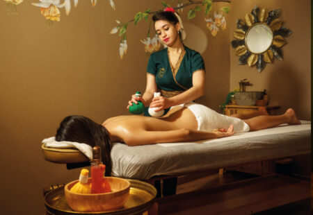 herbal heat massage